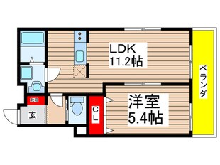 ミリアビタ稲毛の物件間取画像